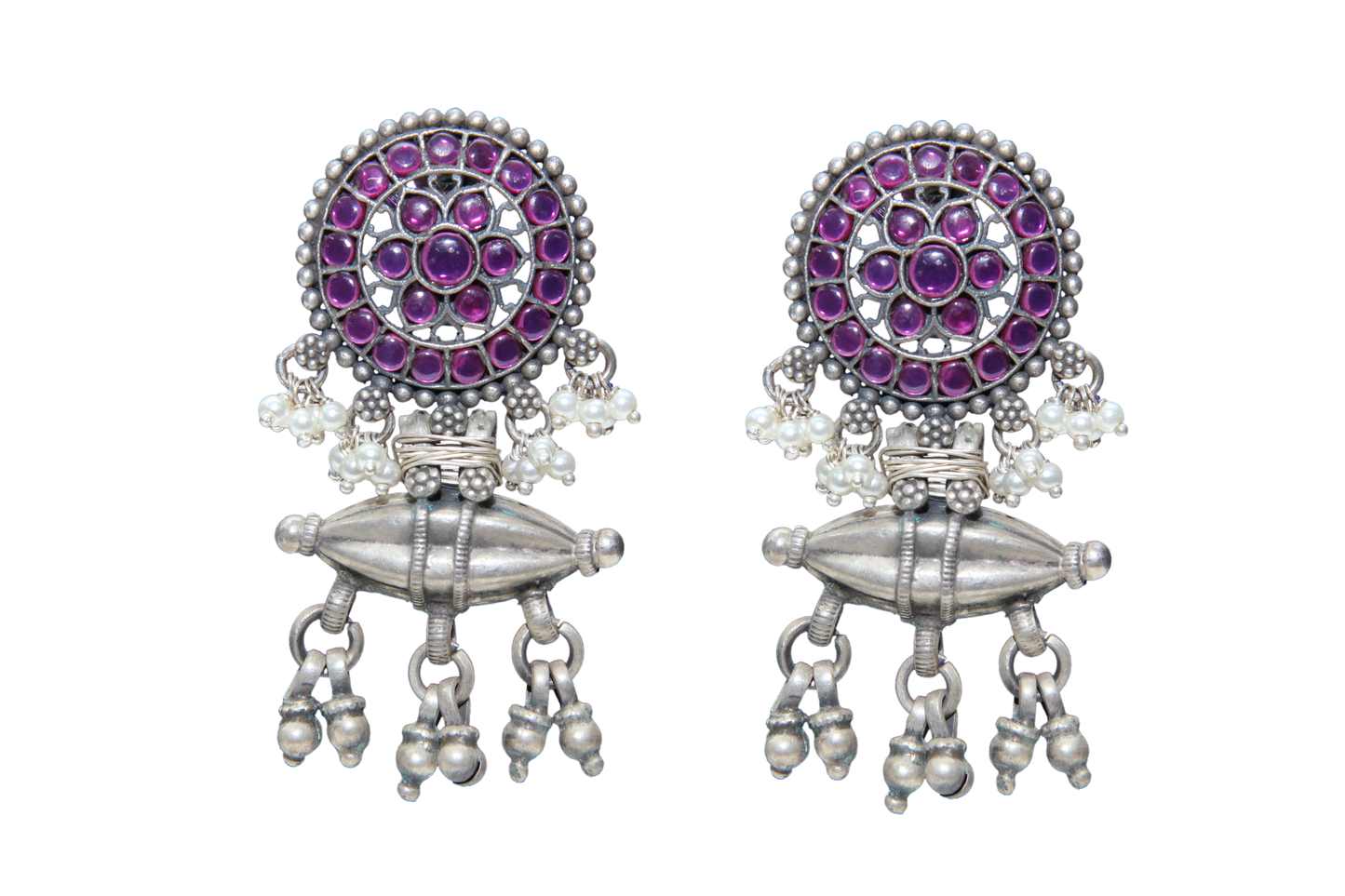 silver Oxidase earrings