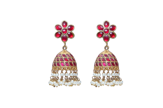 Silver Dull Earring