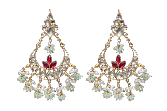 silver Chandbali