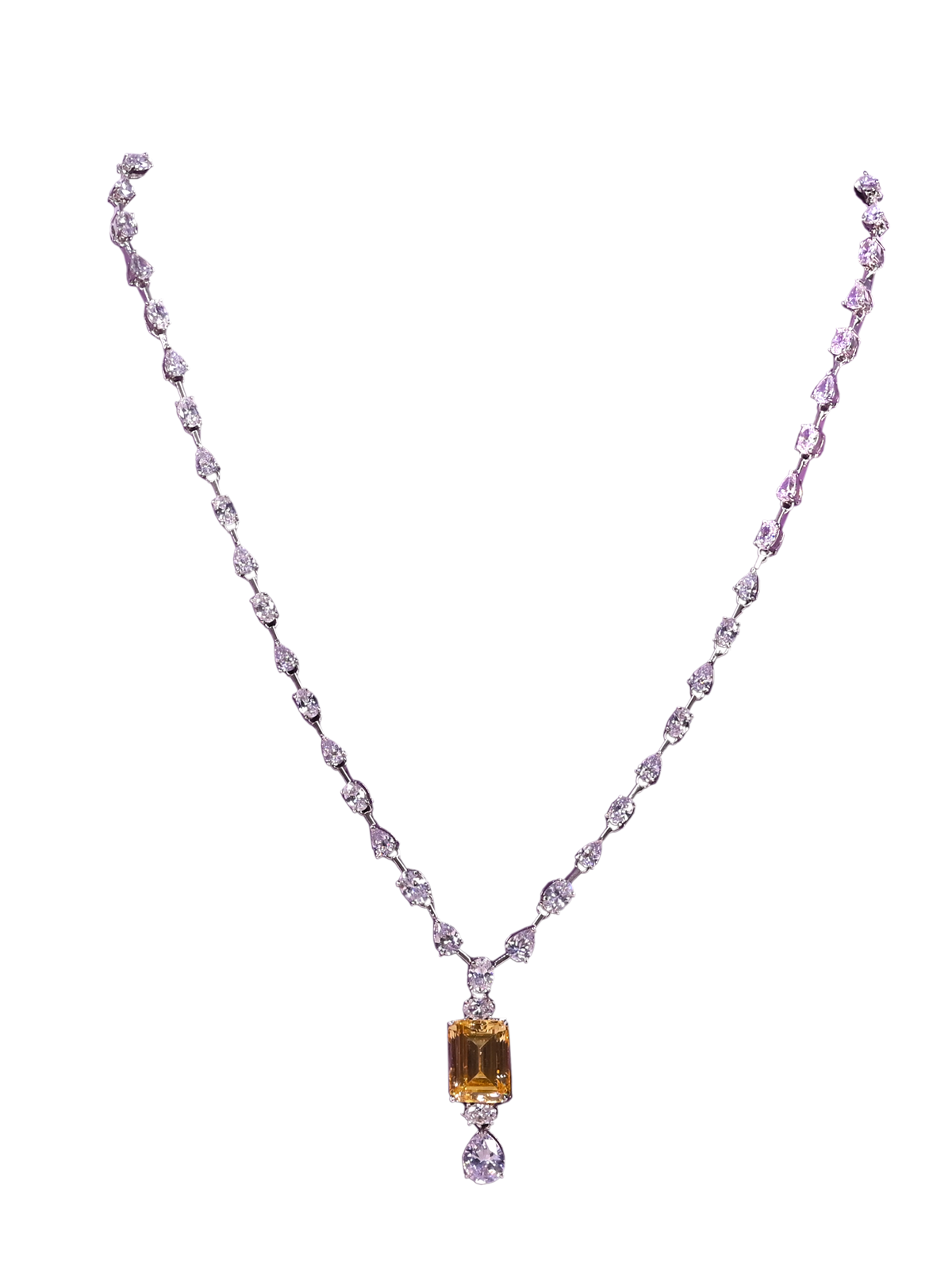 Swarovski Silver Necklace