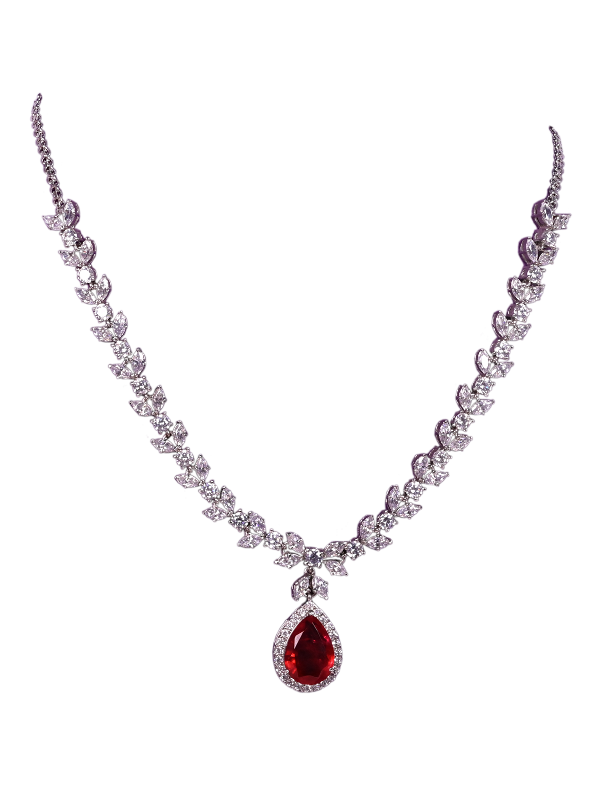 Swarovski Silver Necklace