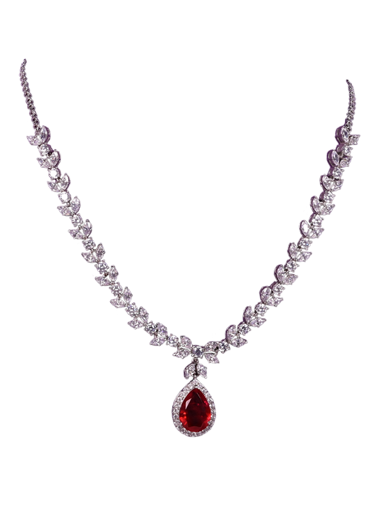 Swarovski Silver Necklace