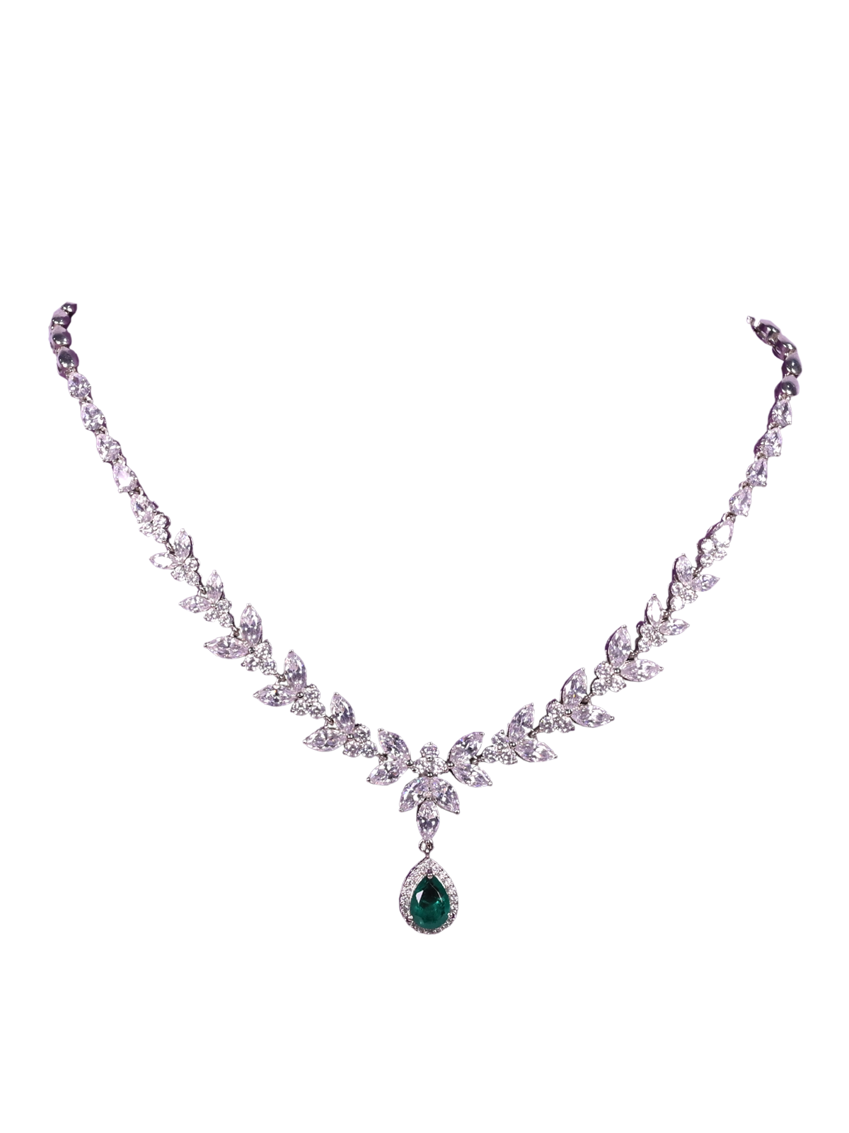 Silver Swarovski Necklace