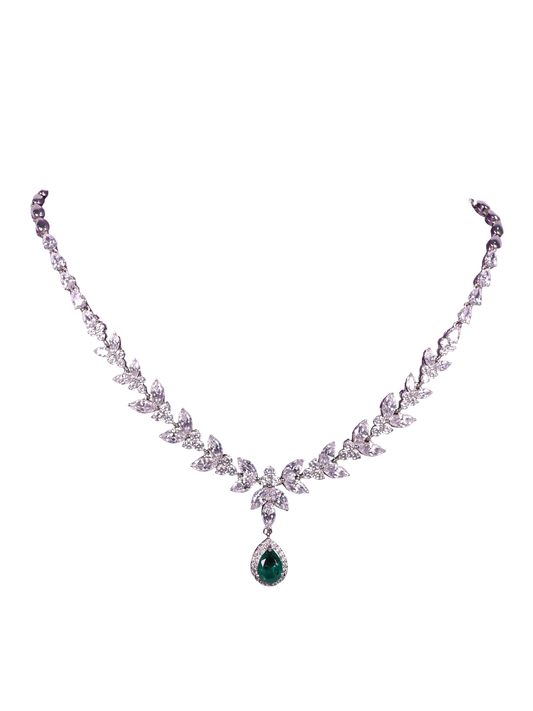 Silver Swarovski Necklace