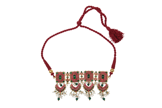 Silver Choker Necklace