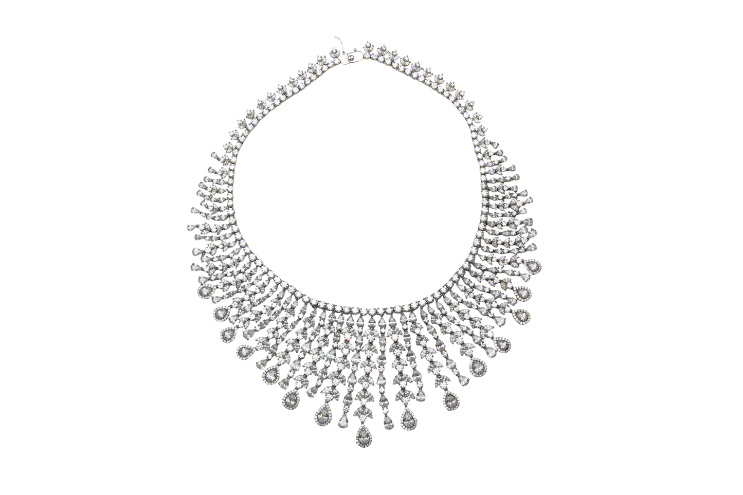 Silver Swarovski Necklace