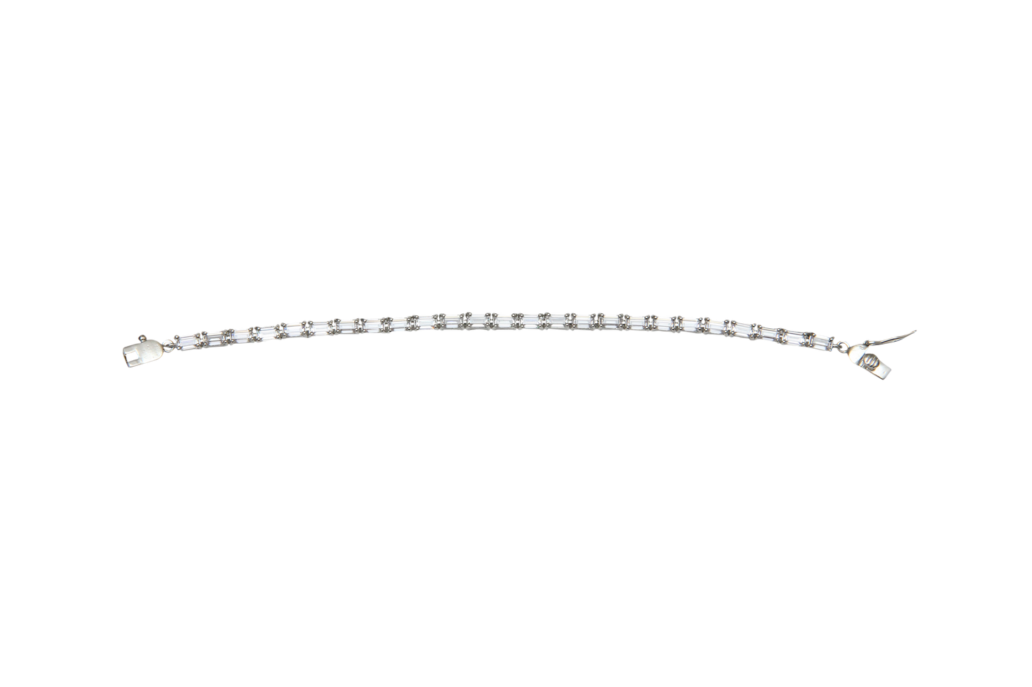 Silver Swarovski Tennis Bracelet