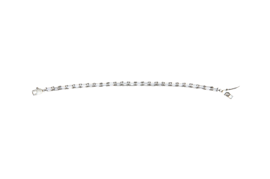 Silver Swarovski Tennis Bracelet