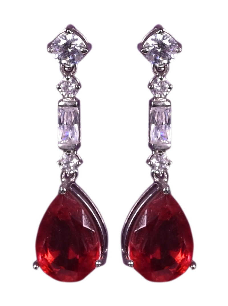 SWAROVSKI SILVER  EARRINGS