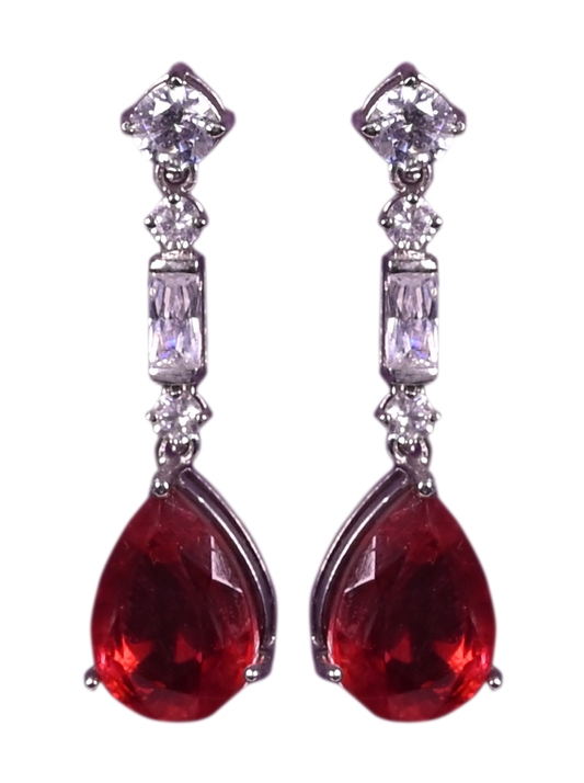 SWAROVSKI SILVER  EARRINGS