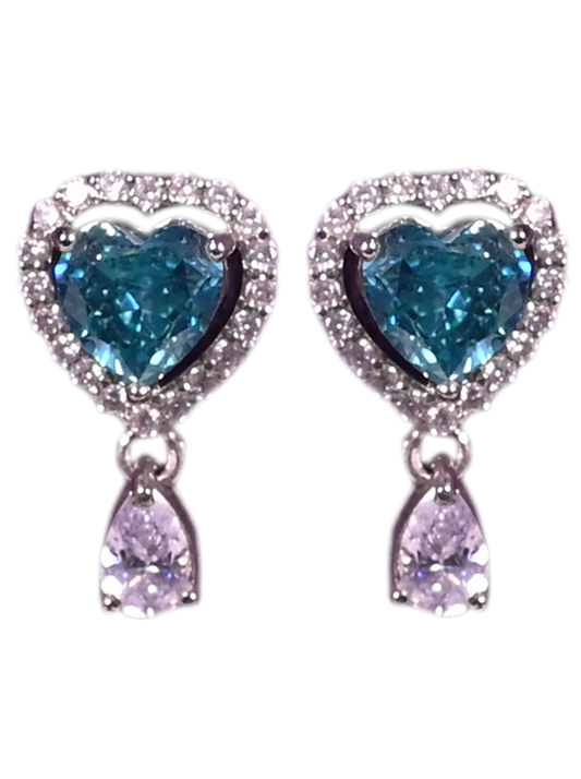 SWAROVSKI SILVER EARRINGS