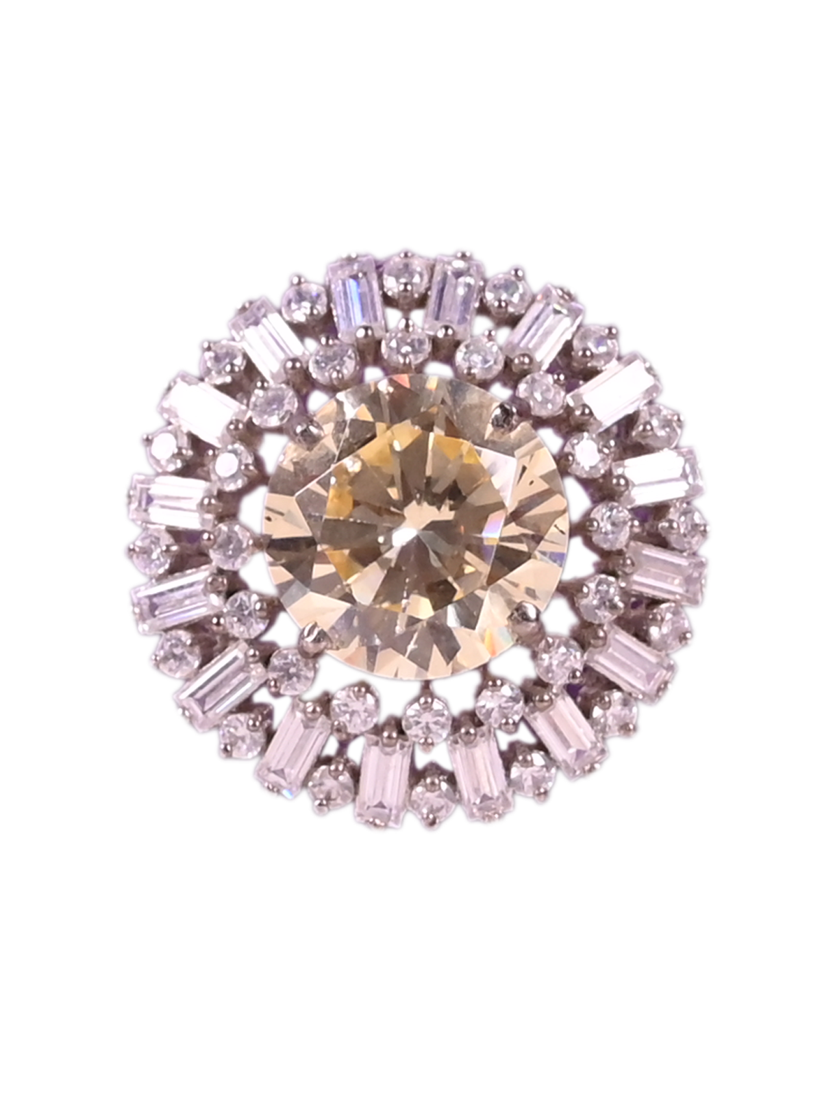 SWAROVSKI SILVER RING