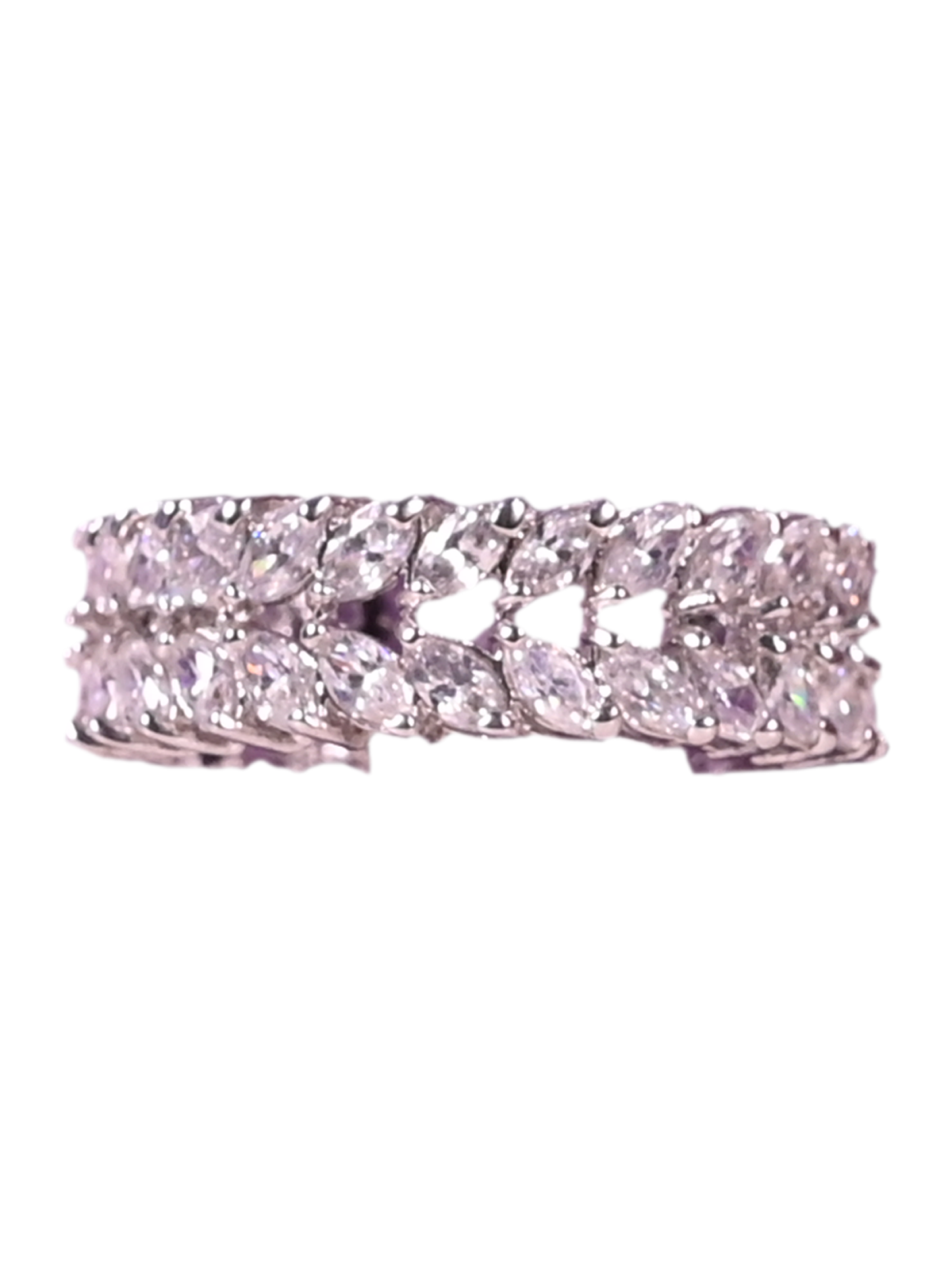 SWAROVSKI SILVER RING