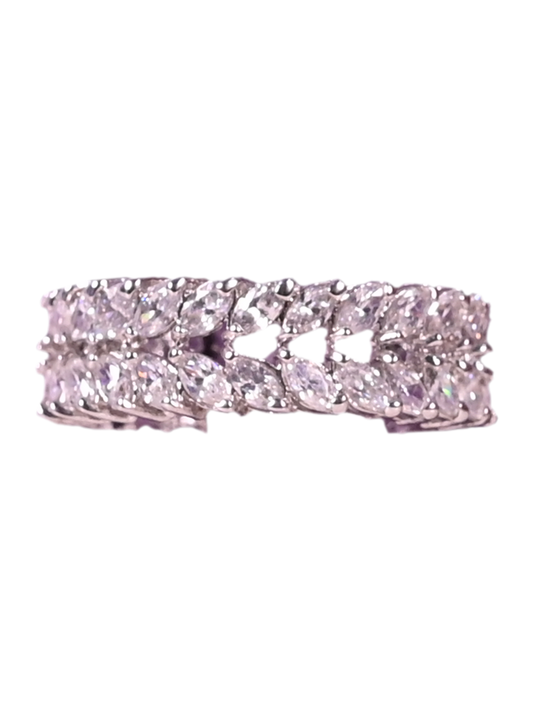 SWAROVSKI SILVER RING