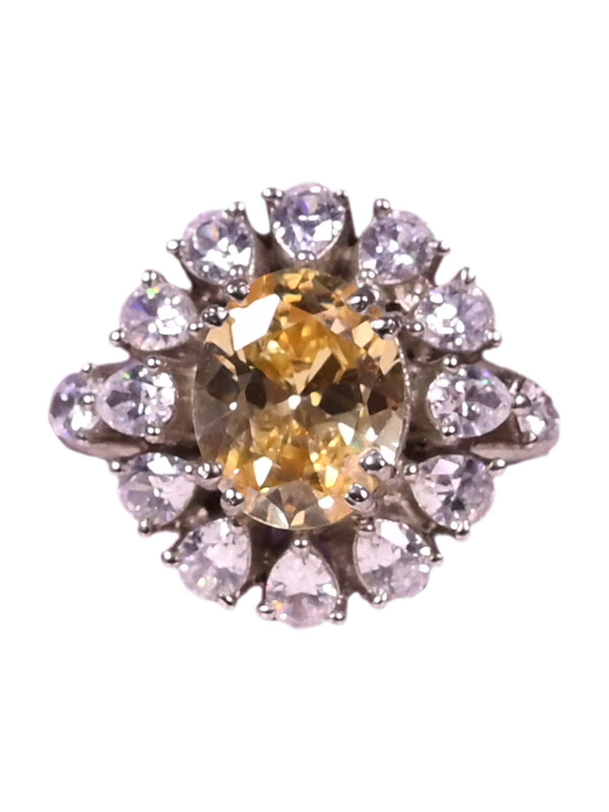 SWAROVSKI SILVER RING