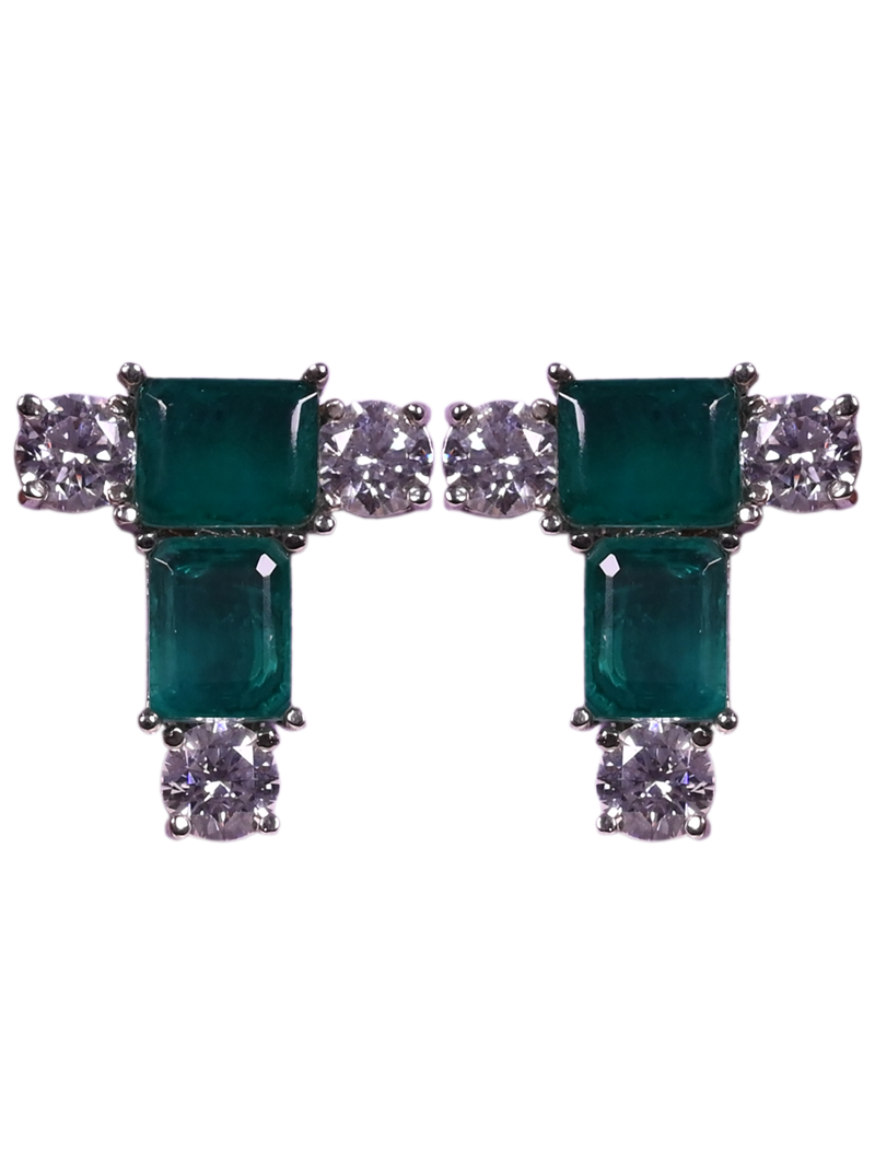 SWAROVSKI SILVER EARRINGS