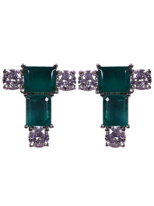 SWAROVSKI SILVER EARRINGS