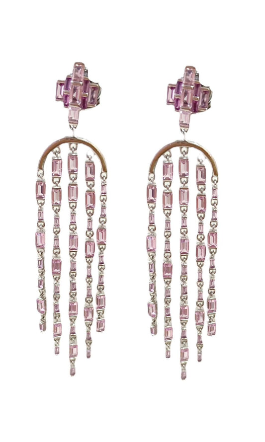 silver earrings