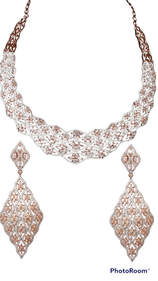 ROSEGOLD FASHION NECKLACE
