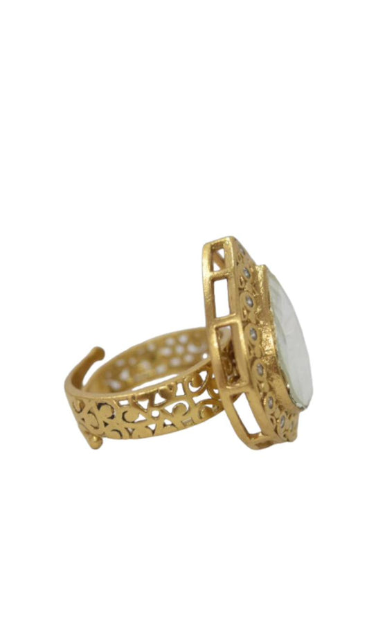 BRASS EARRINGS