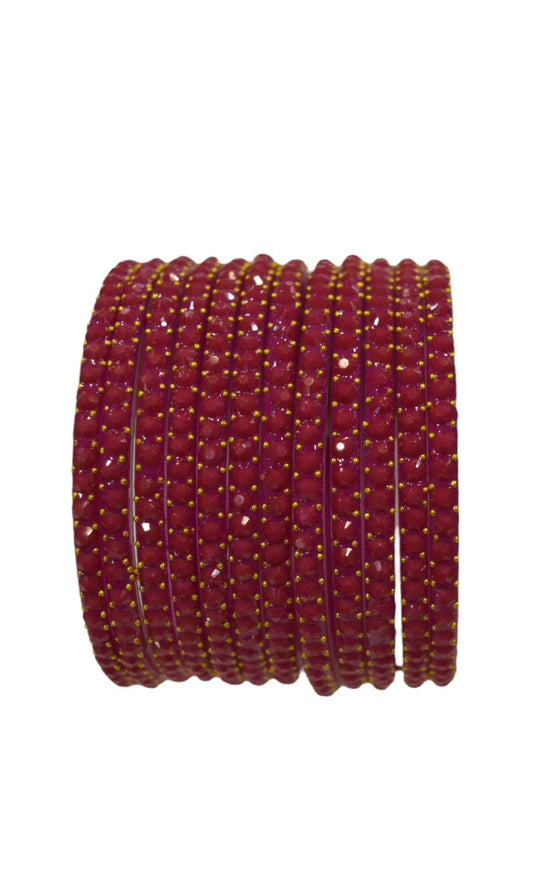 SHORBET DARK PINK BANGLES