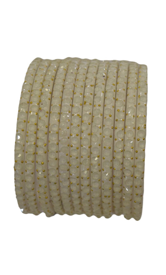 CREAM WHITE BANGLES