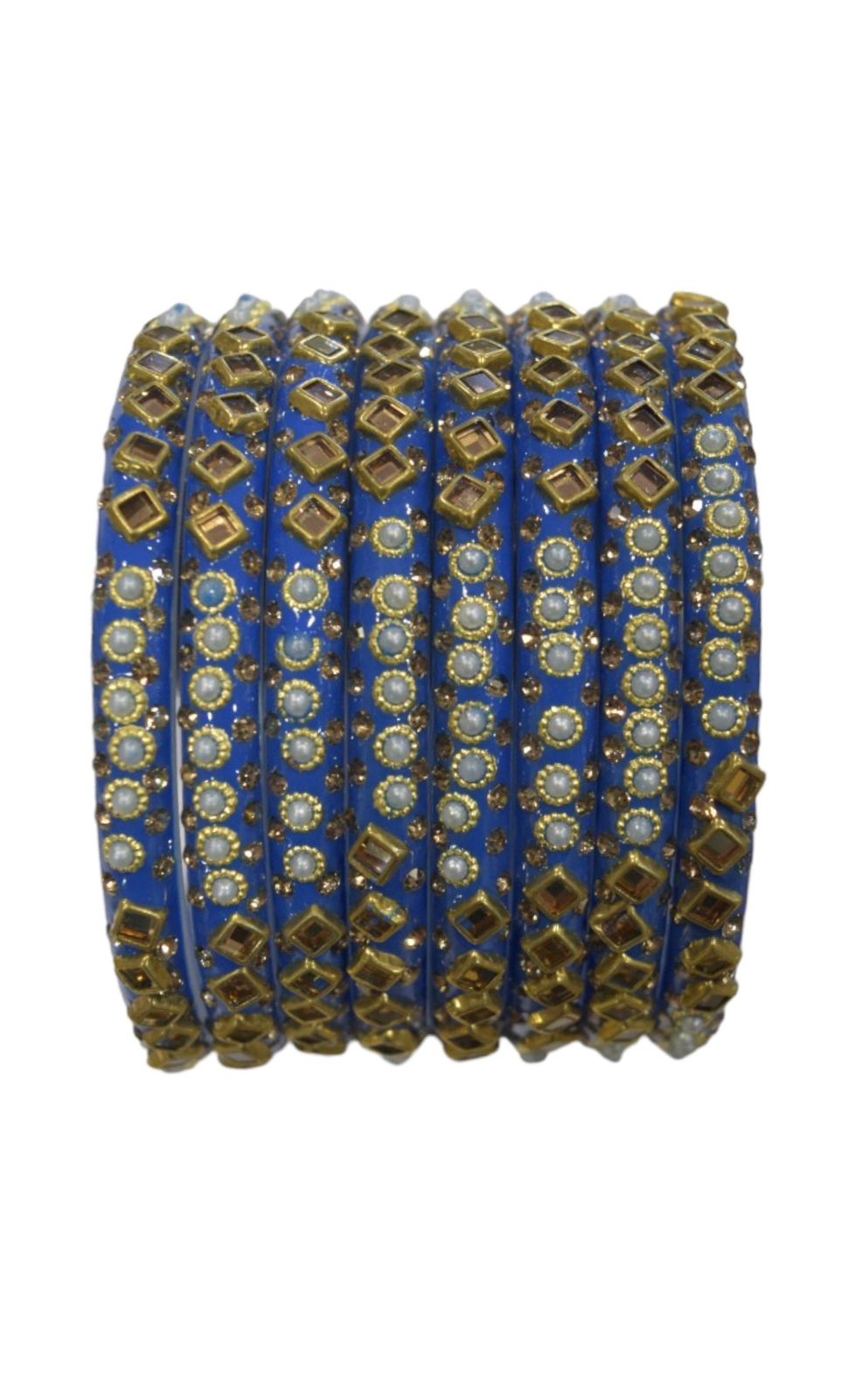 BOTTLE BLUE BANGLES