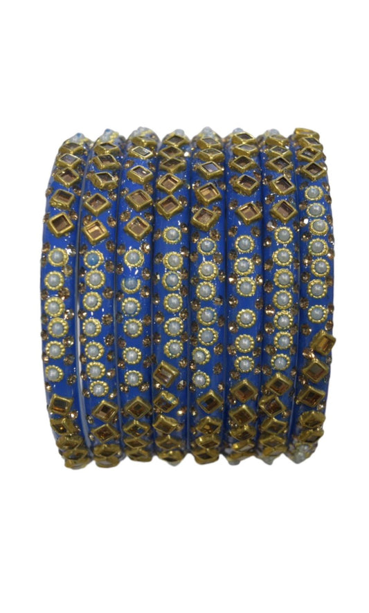 BOTTLE BLUE BANGLES