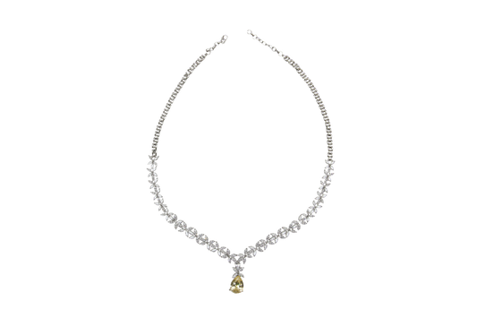 Silver Swarovski Necklace